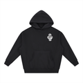 Essential Oversized Boxy Fit Fleece Hoodie