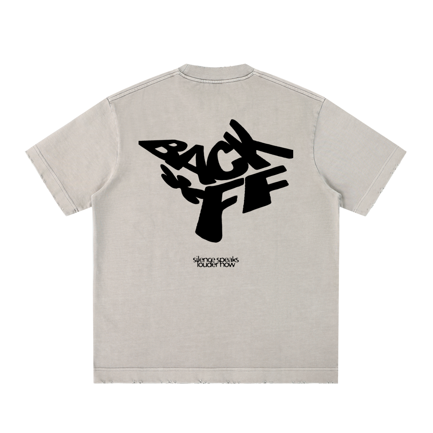 Heavyweight Vintage Washed Frayed T-Shirt