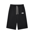 Relaxed Drawstring Three-quarter Sweatpants