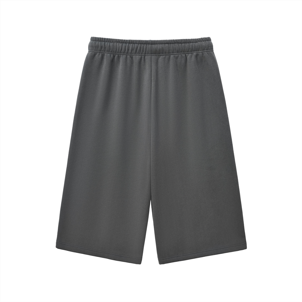 Relaxed Drawstring Three-quarter Sweatpants