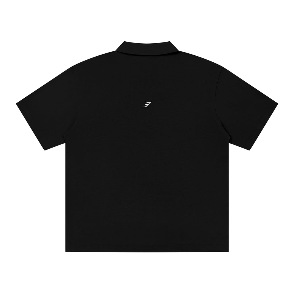 Men's Drop Shoulder Polo Shirt