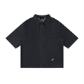 Unisex Vintage Wash Drop Shoulder Lyocell Shirt